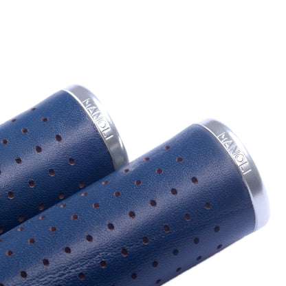 GUSTAVO LEATHER GRIPS – UVA BLU (BLUE) -  [Limited]