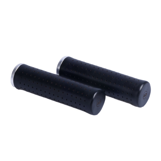 GUSTAVO LEATHER GRIPS – NERO (BLACK)