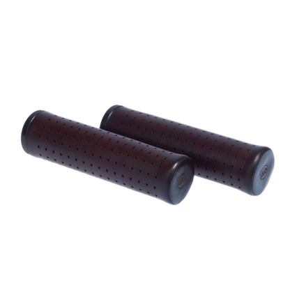 GUSTAVO LEATHER GRIPS – MOCHA (DARK BROWN)